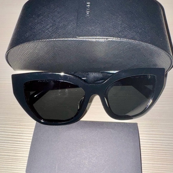 Prada Black Sunglasses Accessories Collection - Picture 1 of 4